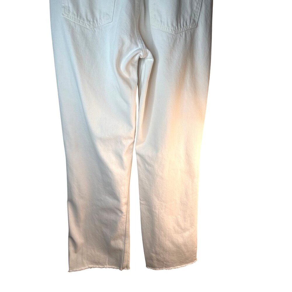 2/$30 ZARA Womens Size 8 Distressed White Jeans - Picture 13 of 15